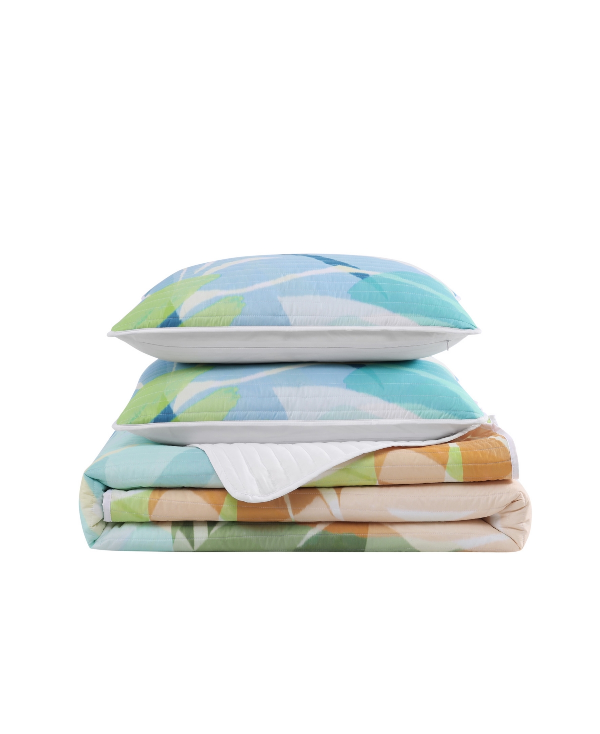 J By J Queen Bold Tiki 3-pc. Quilt Set, Full/queen