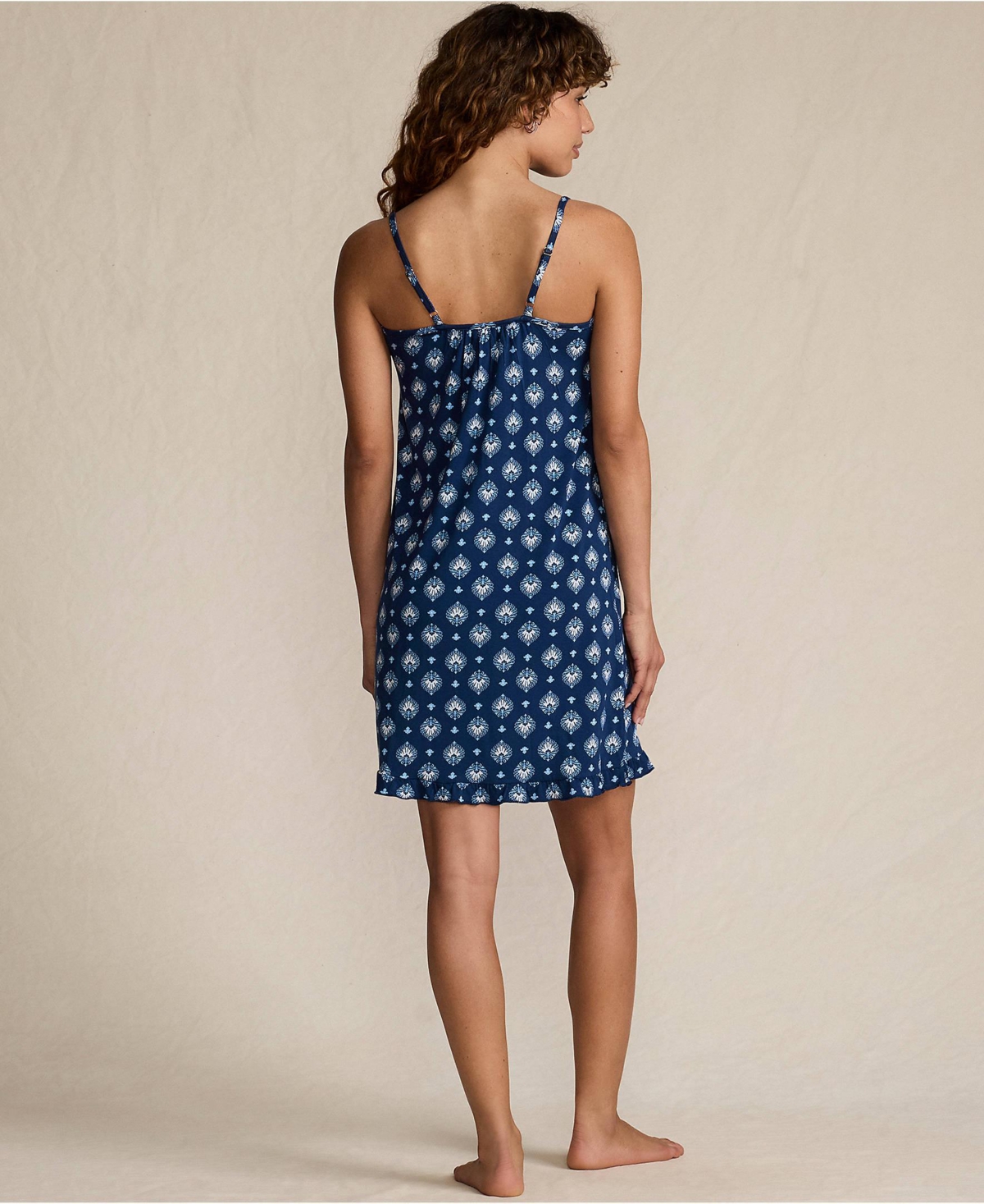 Lands' End Women's Cooling Knee Length Slip Nightgown