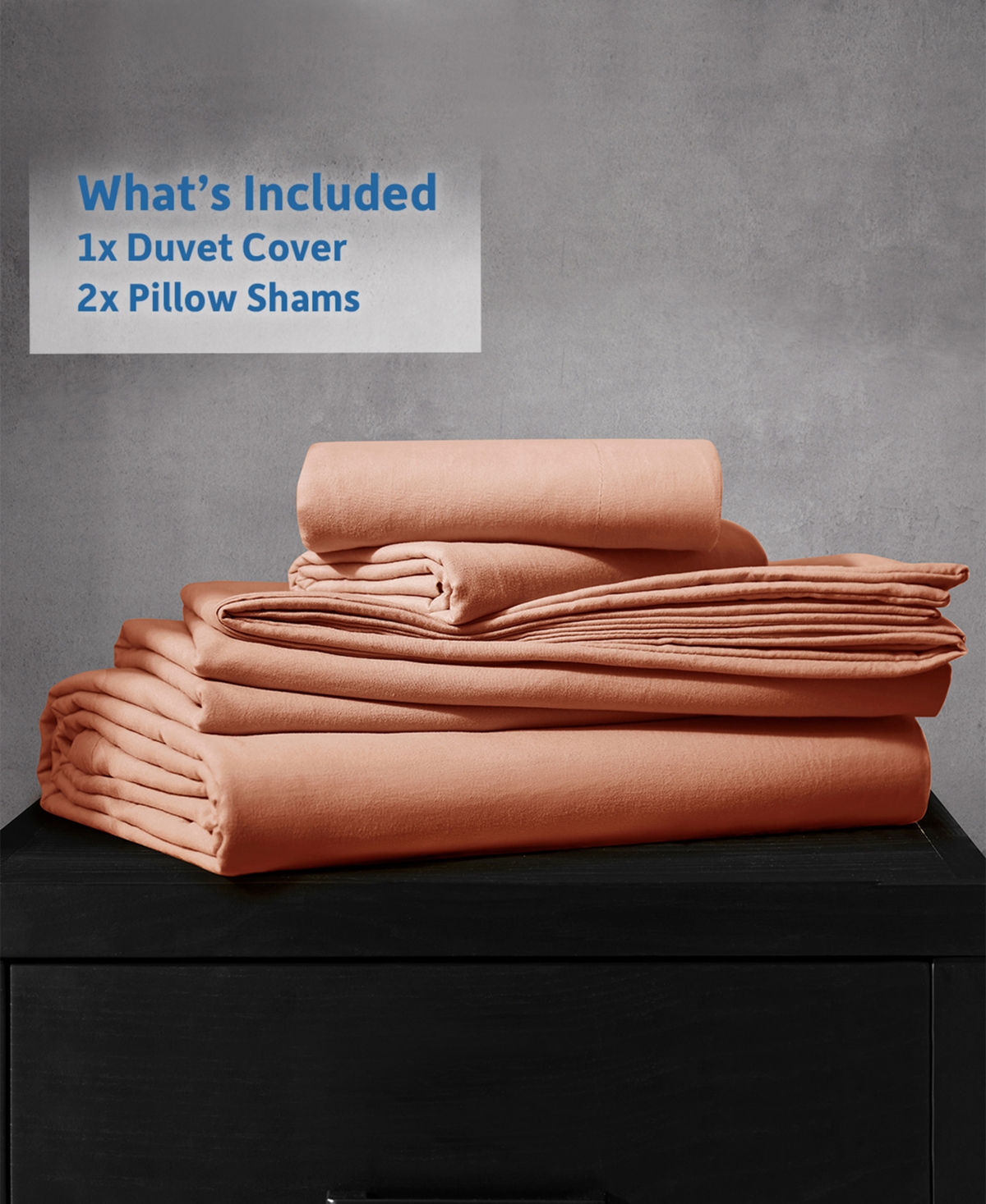 Nestl Ultra Soft Prewashed 3-pc. Duvet Cover Set, King