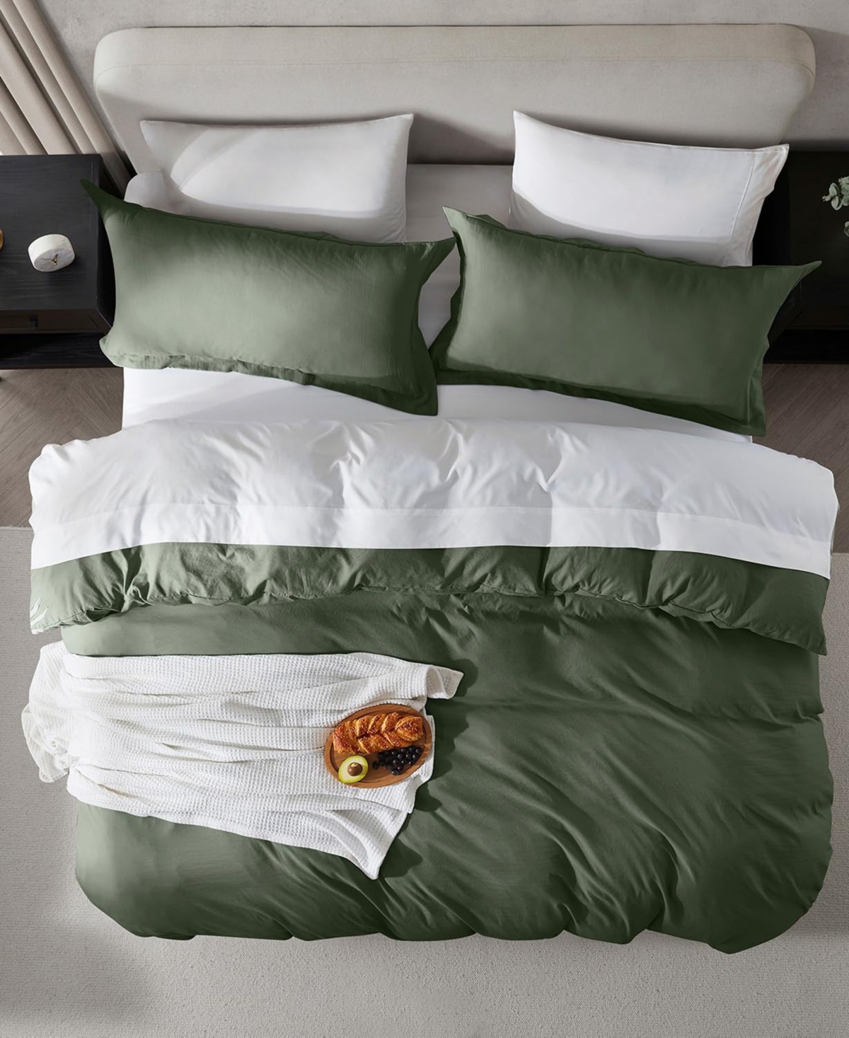 Nestl Ultra Soft Prewashed 3-pc. Duvet Cover Set, Queen