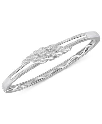 sterling silver bangle bracelets for women