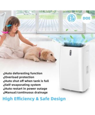 14000 BTU(Ashrae) Portable Air Conditioner with APP and WiFi Control
