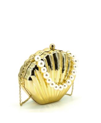 Marina Mini Seashell Clutch Bag