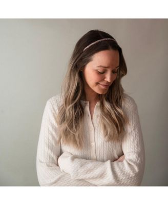 Thin All that Glitters Headband - Pink + Silver