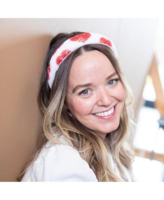 Traditional Headband - Beaded Hearts