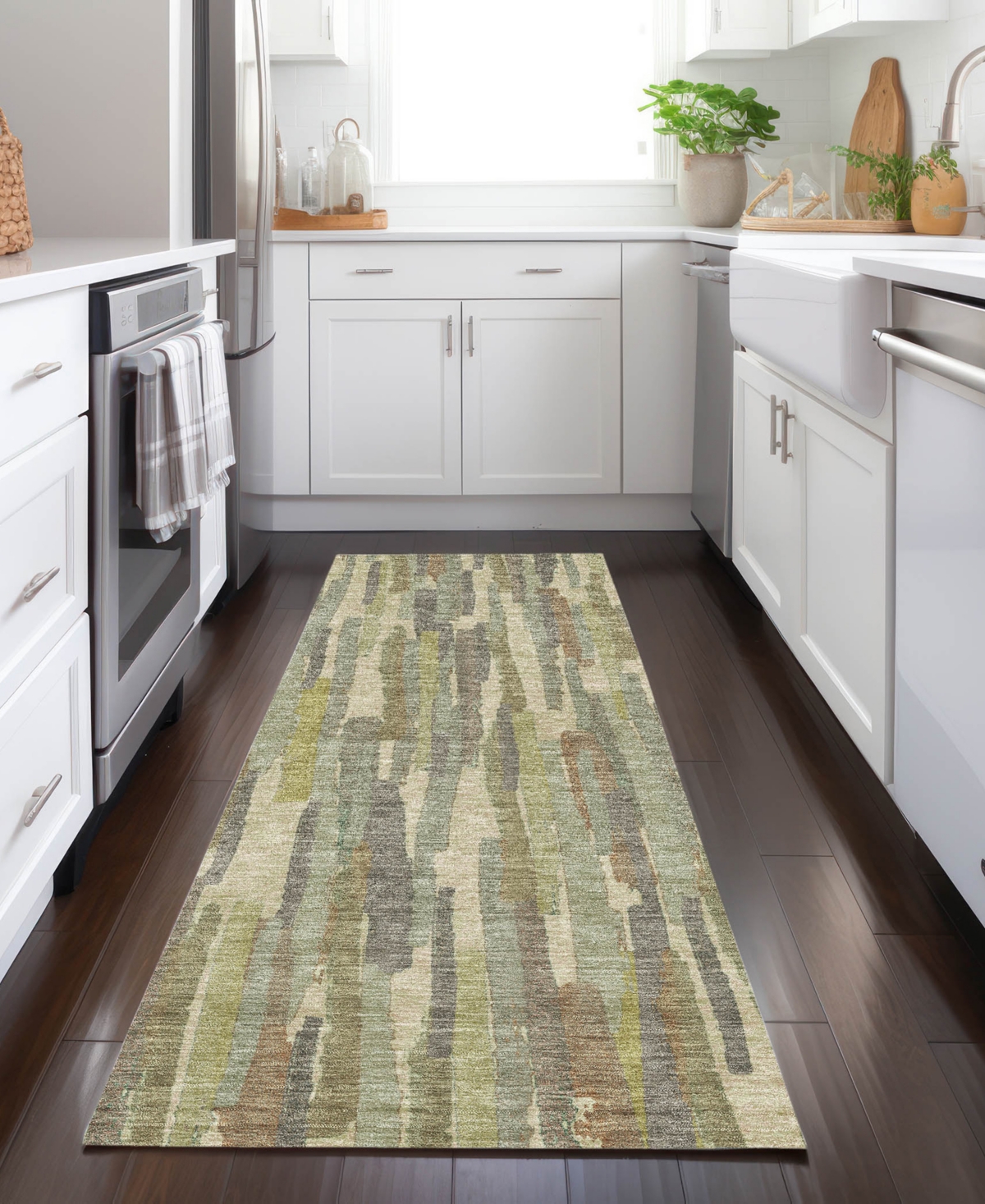 Addison Chantille Machine Washable Acn1314 2'3"x7'6" Runner Area Rug