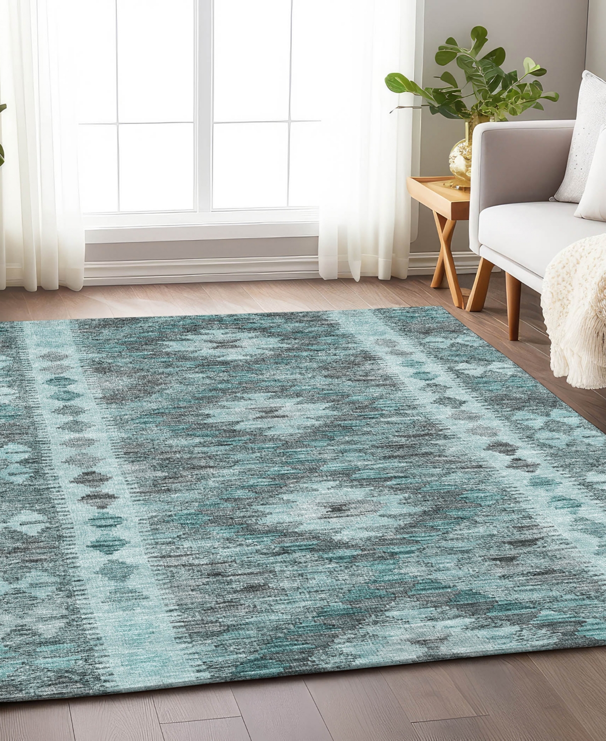 Addison Chantille Machine Washable Acn1226 5'x7'6" Area Rug
