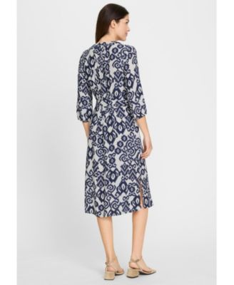 Women's Ikat Print Tunic Dress