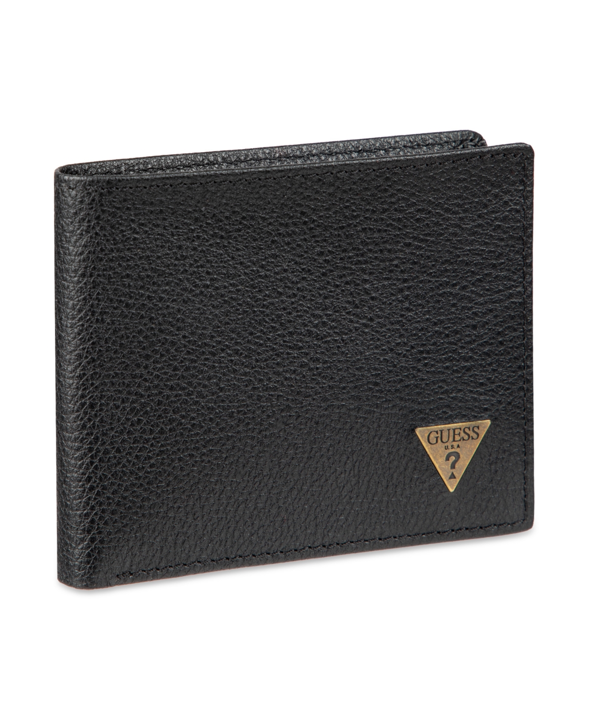 Guess Men's Rfid Tonal Slim Fold Wallet In Brown