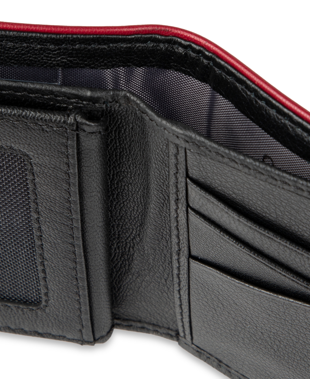 Guess Men's Rfid Quatro G Slim Fold Wallet In Black