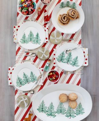 Melamine Lastra Holiday Rectangular Platter 18"