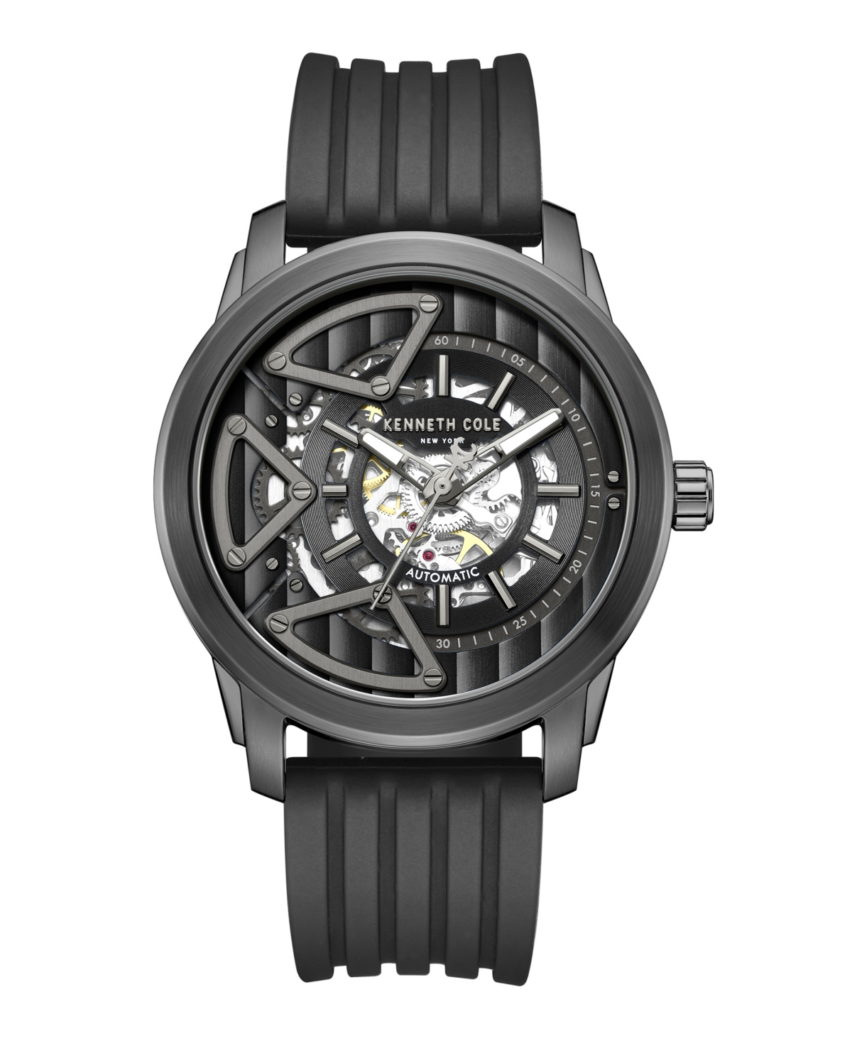 Men's Automatic Watch, 44mm - Black