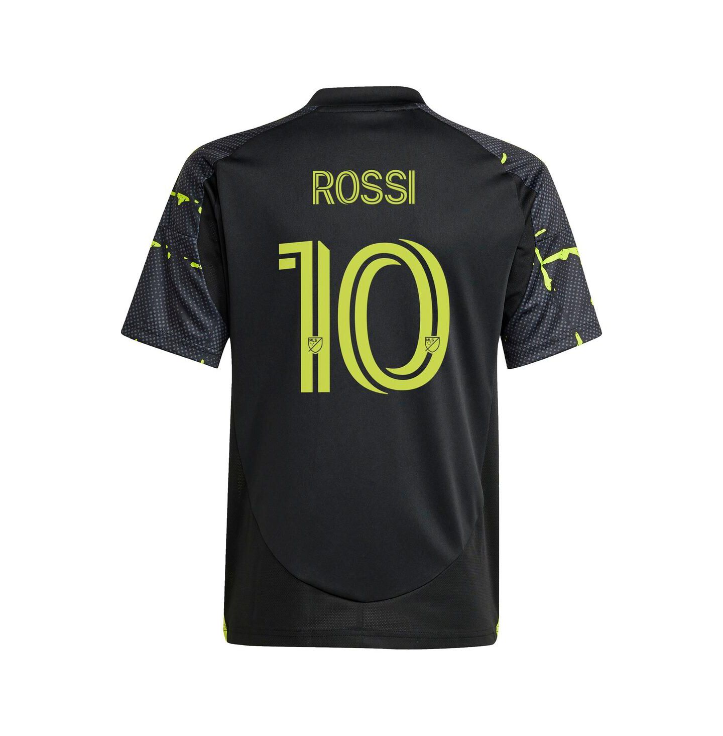 Детское джерси adidas Diego Rossi Columbus Crew 2025 The Goosebumps Kit, Black — фото 3