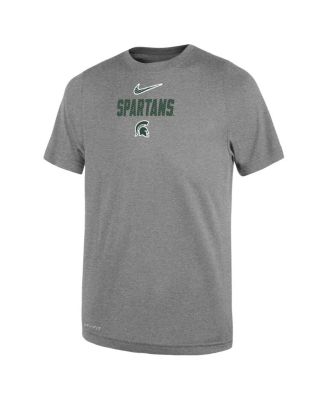 Toddler Heather Gray Michigan State Spartans Legend Slogan Performance T-Shirt