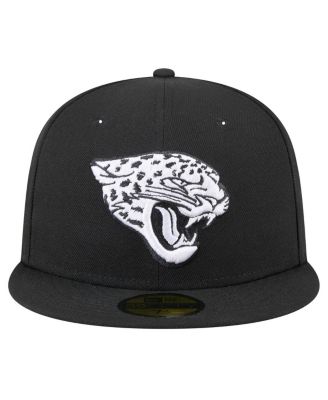 Men's Black Jacksonville Jaguars Main Patch 59FIFTY Fitted Hat