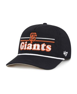 '47 Brand - Men's Black San Francisco Giants Campscape Hitch Adjustable Hat