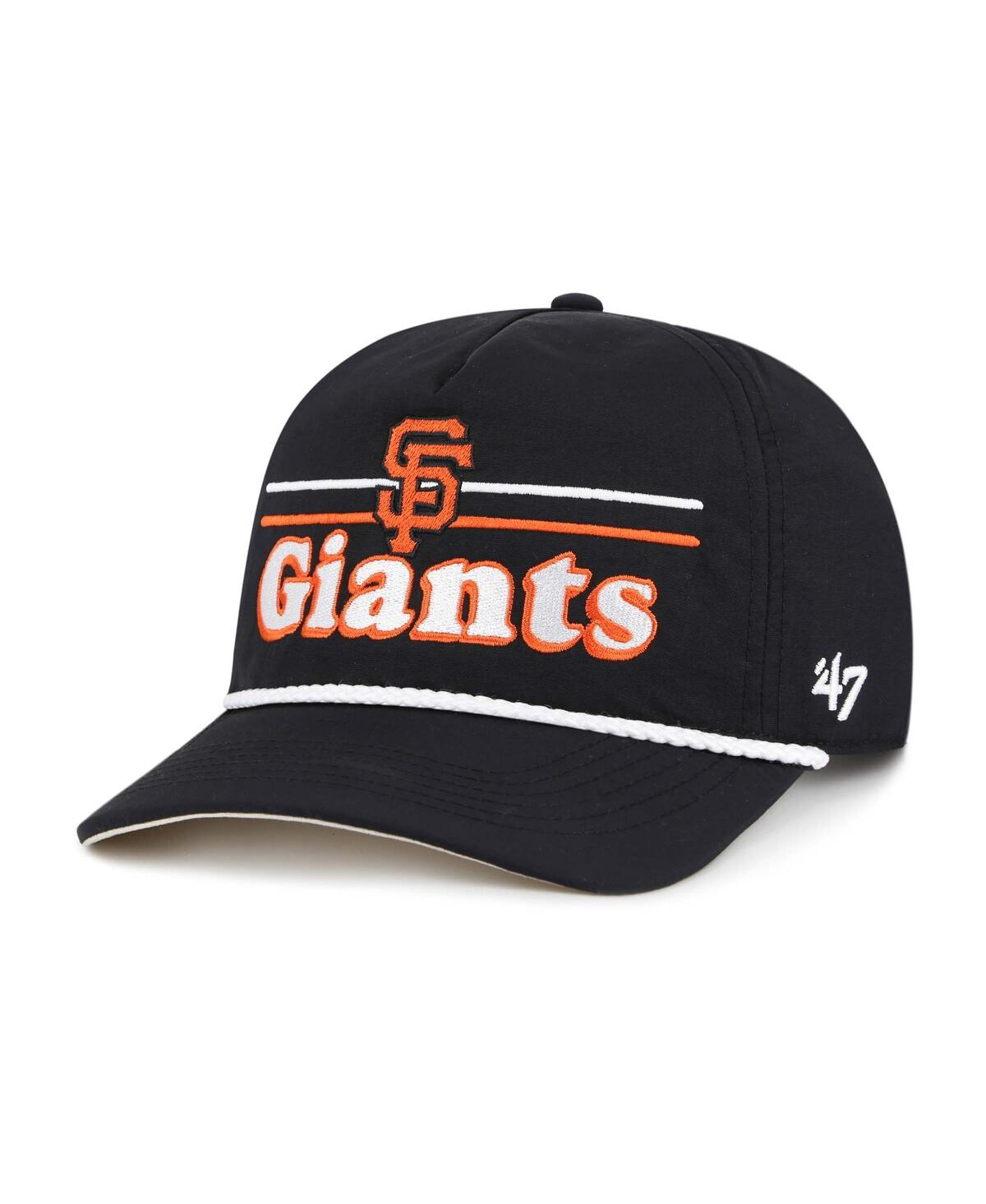 Men's Black San Francisco Giants Campscape Hitch Adjustable Hat - Black