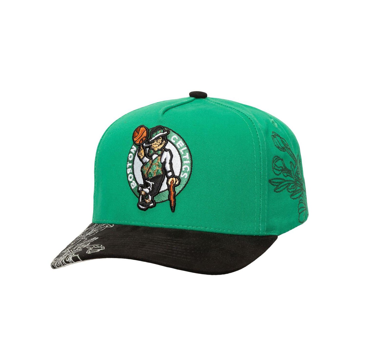 Men's Kelly Green/Black Boston Celtics May Flowers Adjustable Hat
