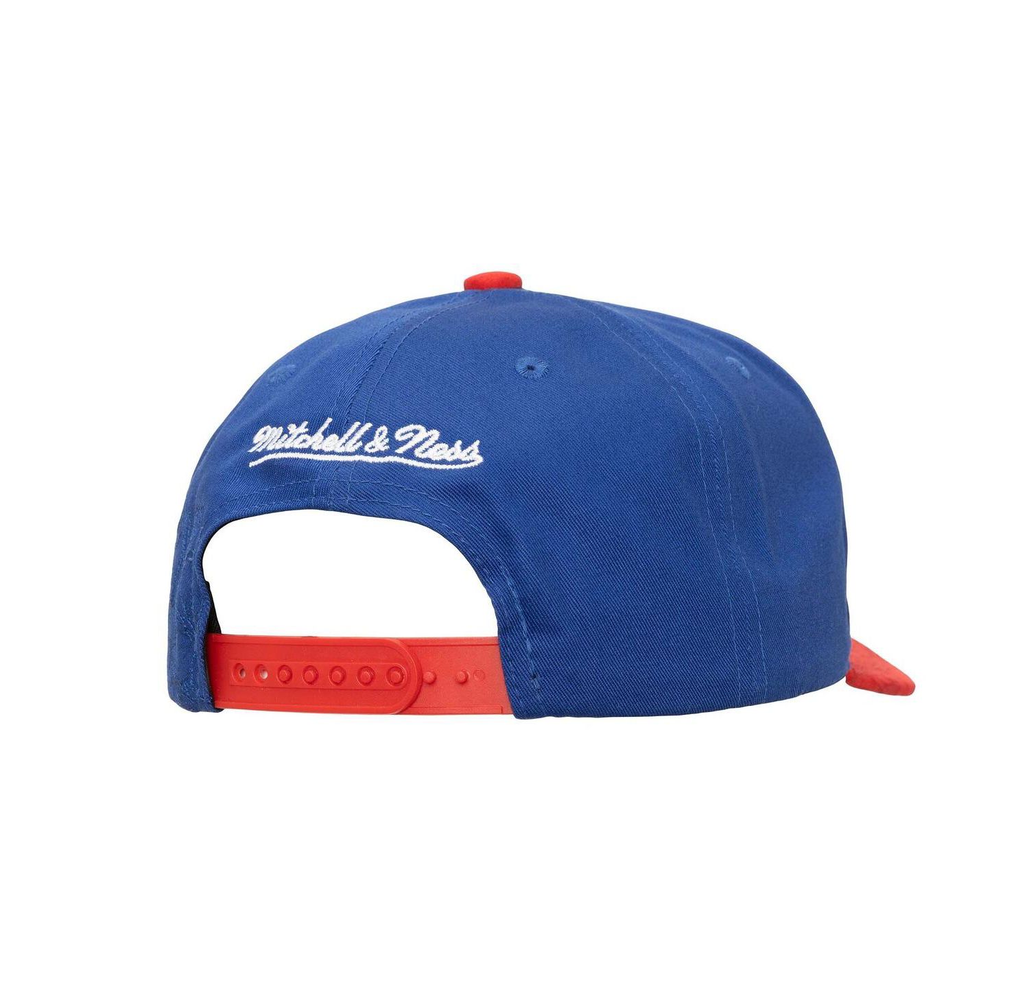 Men's Blue/Red Philadelphia 76ers May Flowers Adjustable Hat