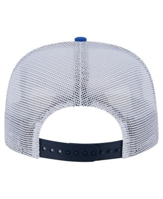 Men's Navy/Blue Dallas Mavericks Throwback Dye Golfer Snapback Hat