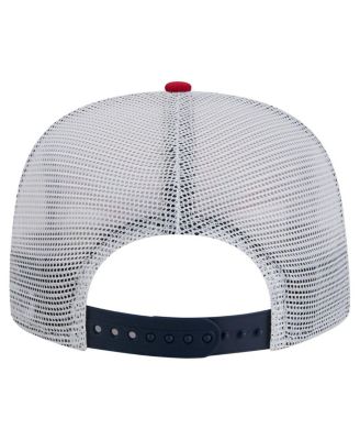 Men's Boston Red Sox Tie-Dye Golfer Trucker Adjustable Hat