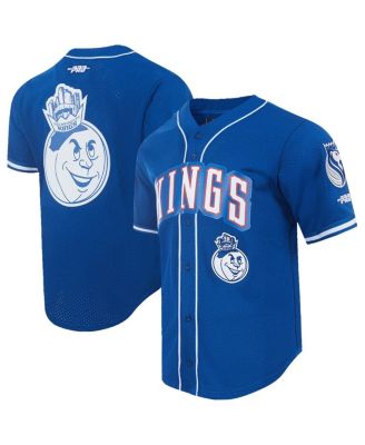 Pro Standard - Men's Blue Sacramento Kings 2024/25 City Edition Mesh Baseball Jersey
