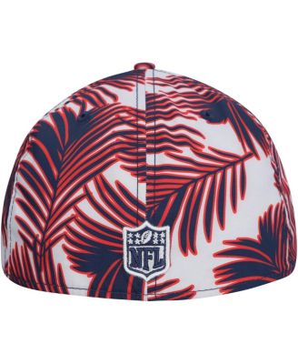 Men's Gray New England Patriots Palms 39THIRTY Flex Hat