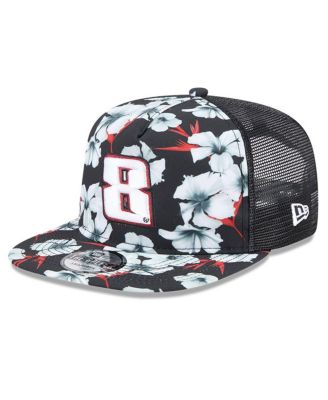 New Era - Men's Black Kyle Busch Adventure Pattern Golfer Adjustable Hat