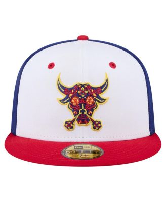 Men's Royal/Red Durham Bulls Copa de la Diversion 59FIFTY Fitted Hat