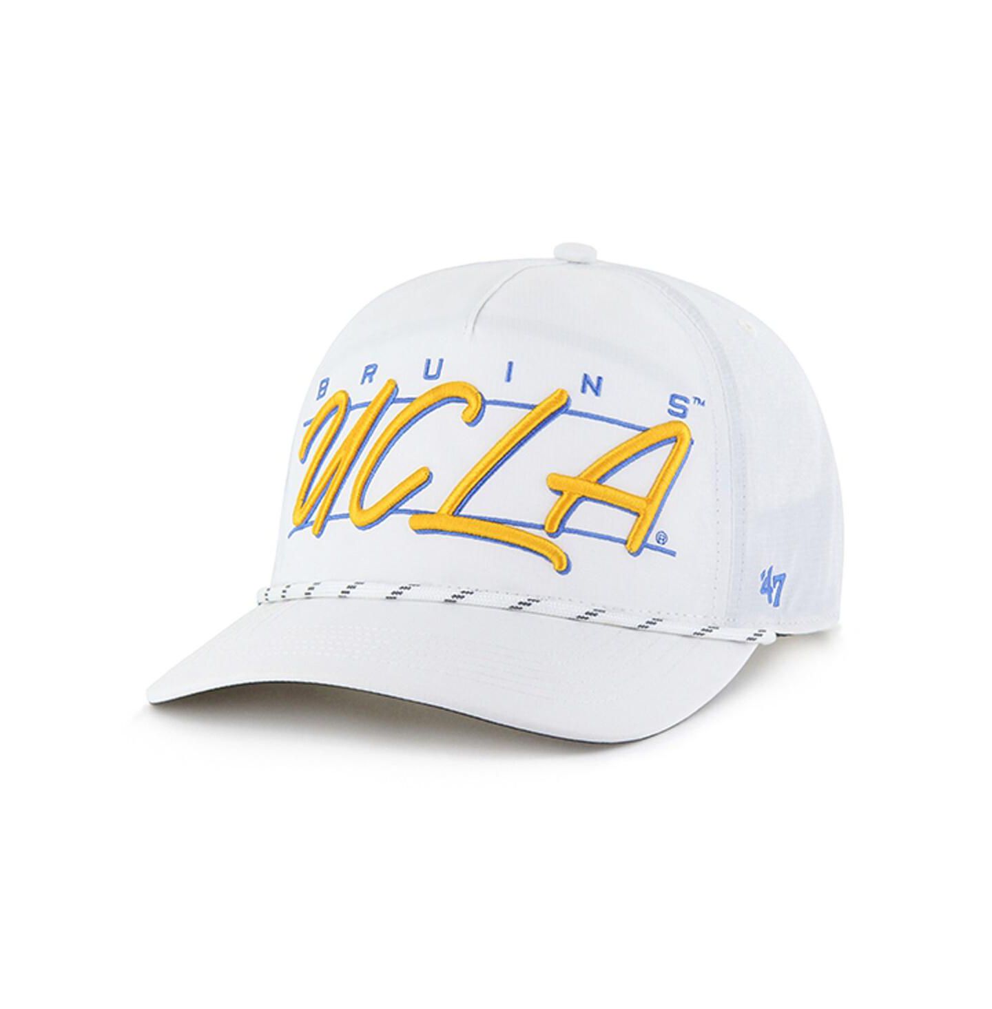 Мужская кепка '47 Brand White Ucla Bruins Condor Hitch Brrr Adjustable Hat — фото 1