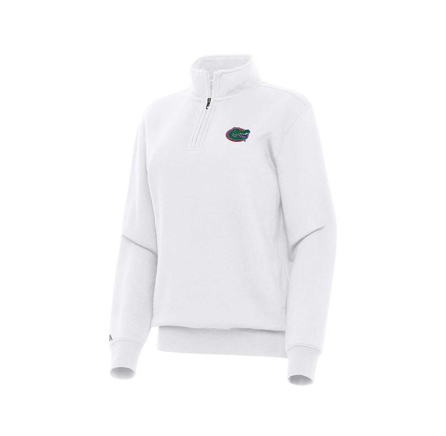 Women's White Florida Gators Victory Quarter-Zip Sweatshirt