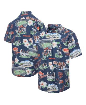 Reyn Spooner - Men's Navy Chicago Bears Scenic Button-Down Shirt