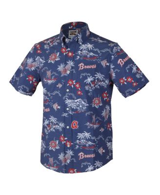 Men's Blue Atlanta Braves Kekai Button-Down Shirt