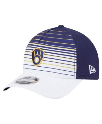 New Era - Men's Navy Milwaukee Brewers Gradient 9FORTY M-Crown Adjustable Hat