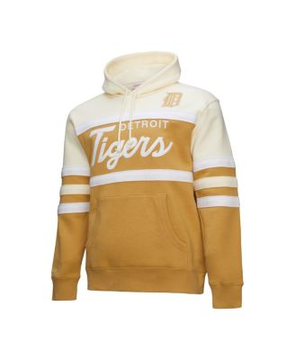 Men's Tan/Cream Detroit Tigers Head Coach Pullover Hoodie