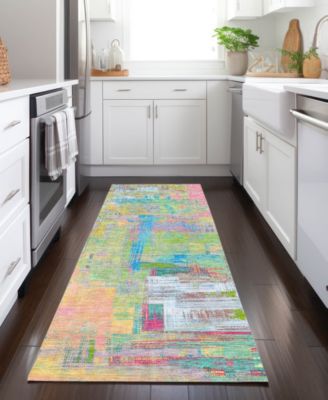 Chantille Machine Washable ACN1342 2'3"x7'6" Runner Area Rug
