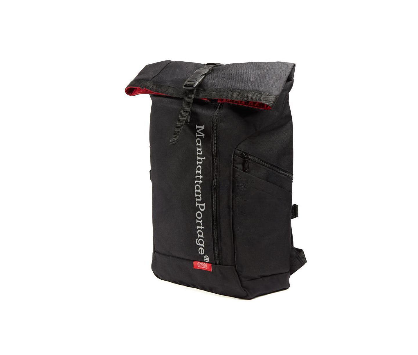 Рюкзак Manhattan Portage Reflective Pace Roll Top Buckle, цвет: Чёрный — фото 2