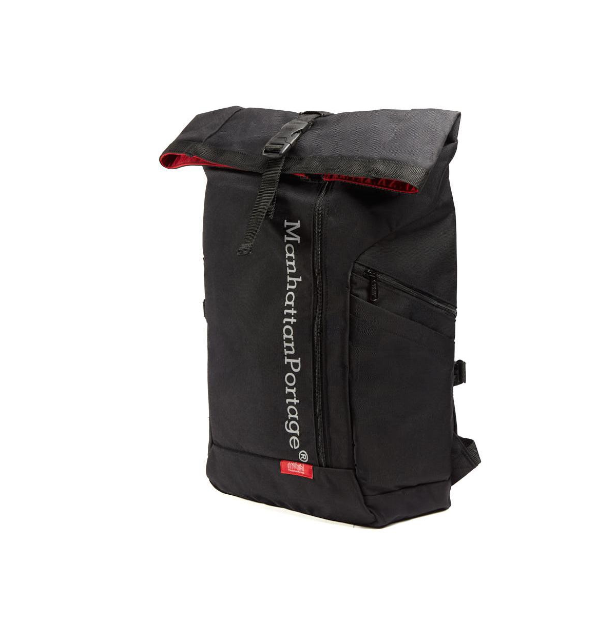 Manhattan Portage Reflective Pace Roll Top Buckle Backpack