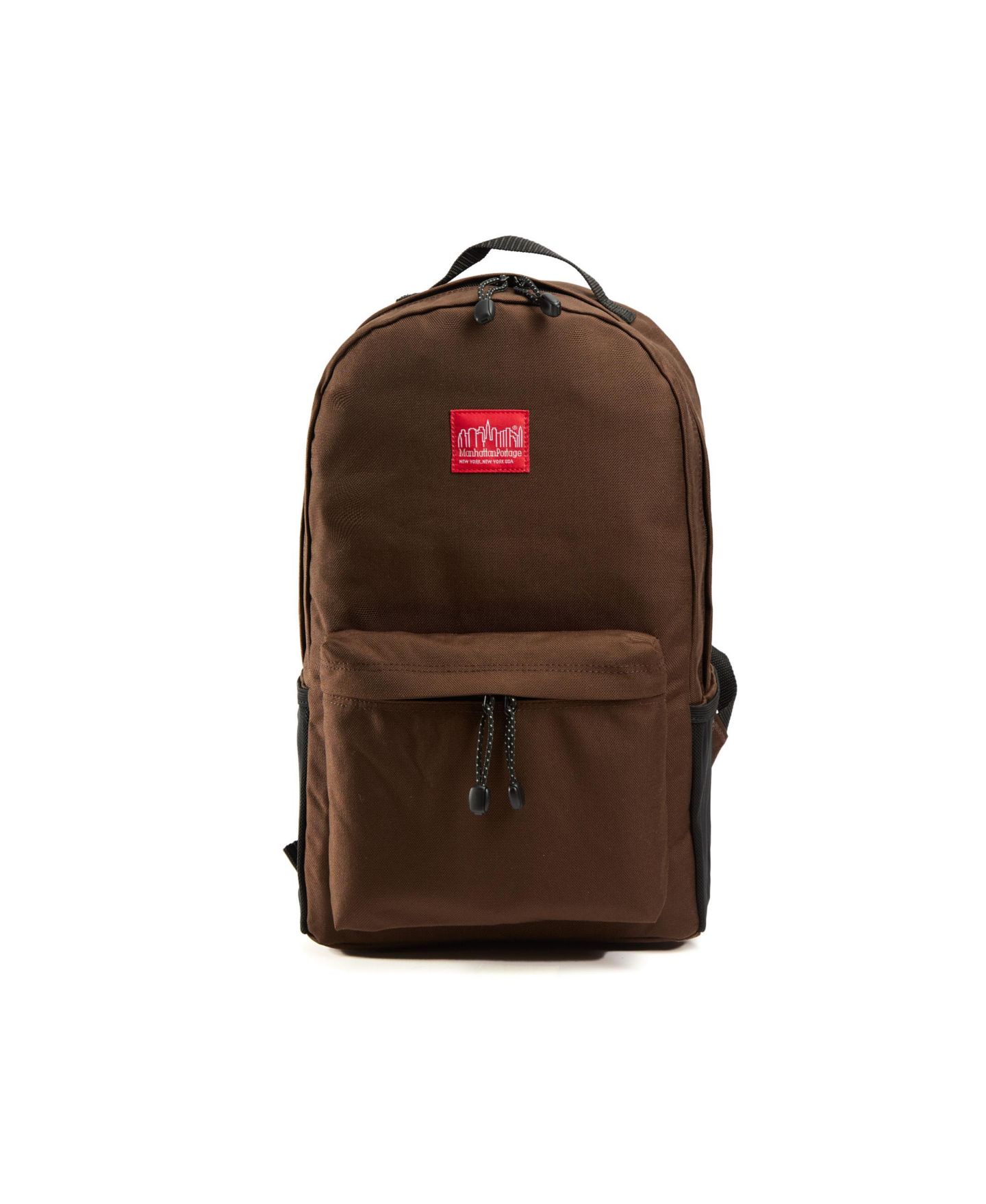Рюкзак Manhattan Portage Knickerbocker Medium Canvas, цвет: Тёмный коричневый — фото 1