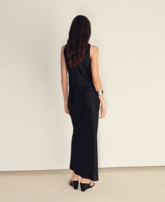 Women's Linen-Blend Suit Vest