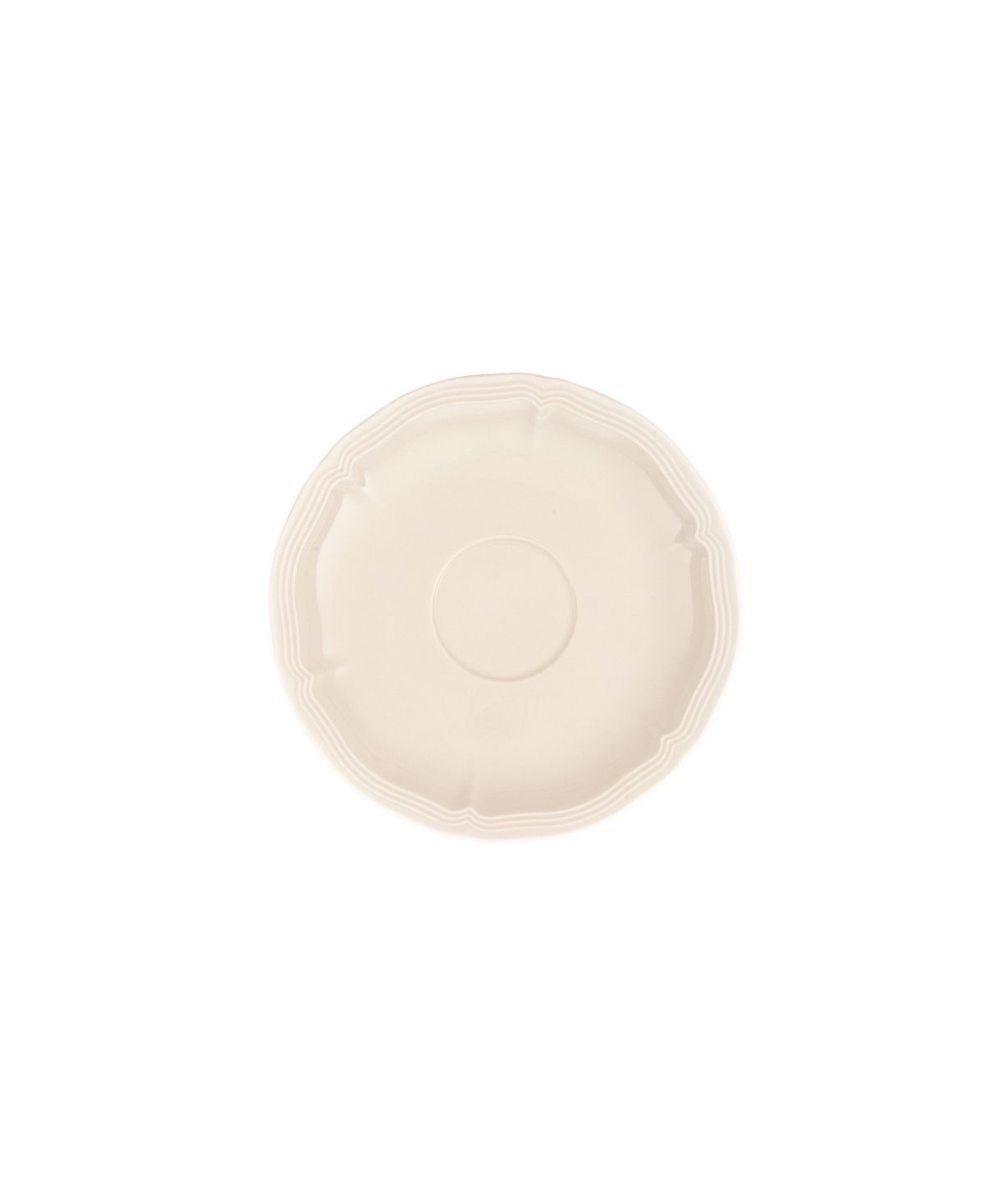 Manoir Tea Cup Saucer - White