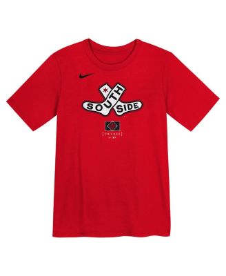 Little Boys and Girls Red Chicago White Sox 2025 City Connect Logo T-Shirt
