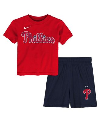 Nike - Little Boys and Girls&nbsp;2-Pack Philadelphia Phillies T-Shirt and Shorts Set