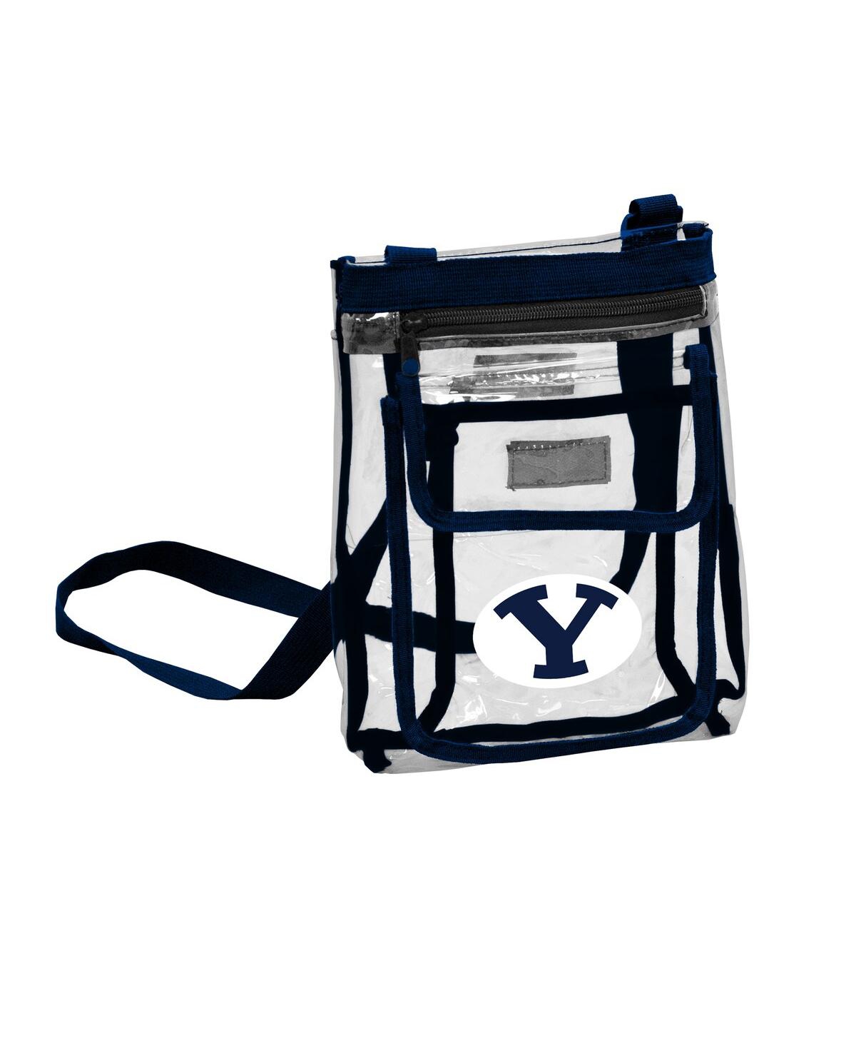Byu Cougars Logo Clear Crossbody Bag - Navy
