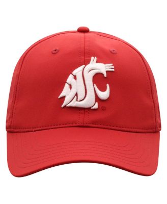 Men's Crimson Washington State Cougars Victory Trainer Adjustable Hat