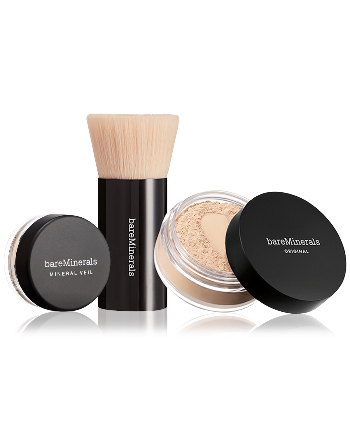 Bareminerals The Original Get Started Kit 3-piece Mineral Makeup Set In Brown