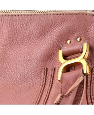 Medium Marcie Satchel Leather