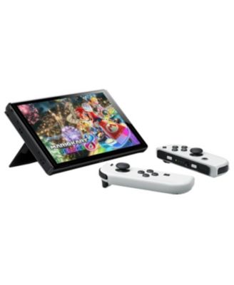 Switch OLED Mario Kart 8 Deluxe Bundle with Pro Controller, MightySkins Console and Controller Skin Voucher, and 1 Year CPS Extended Warranty