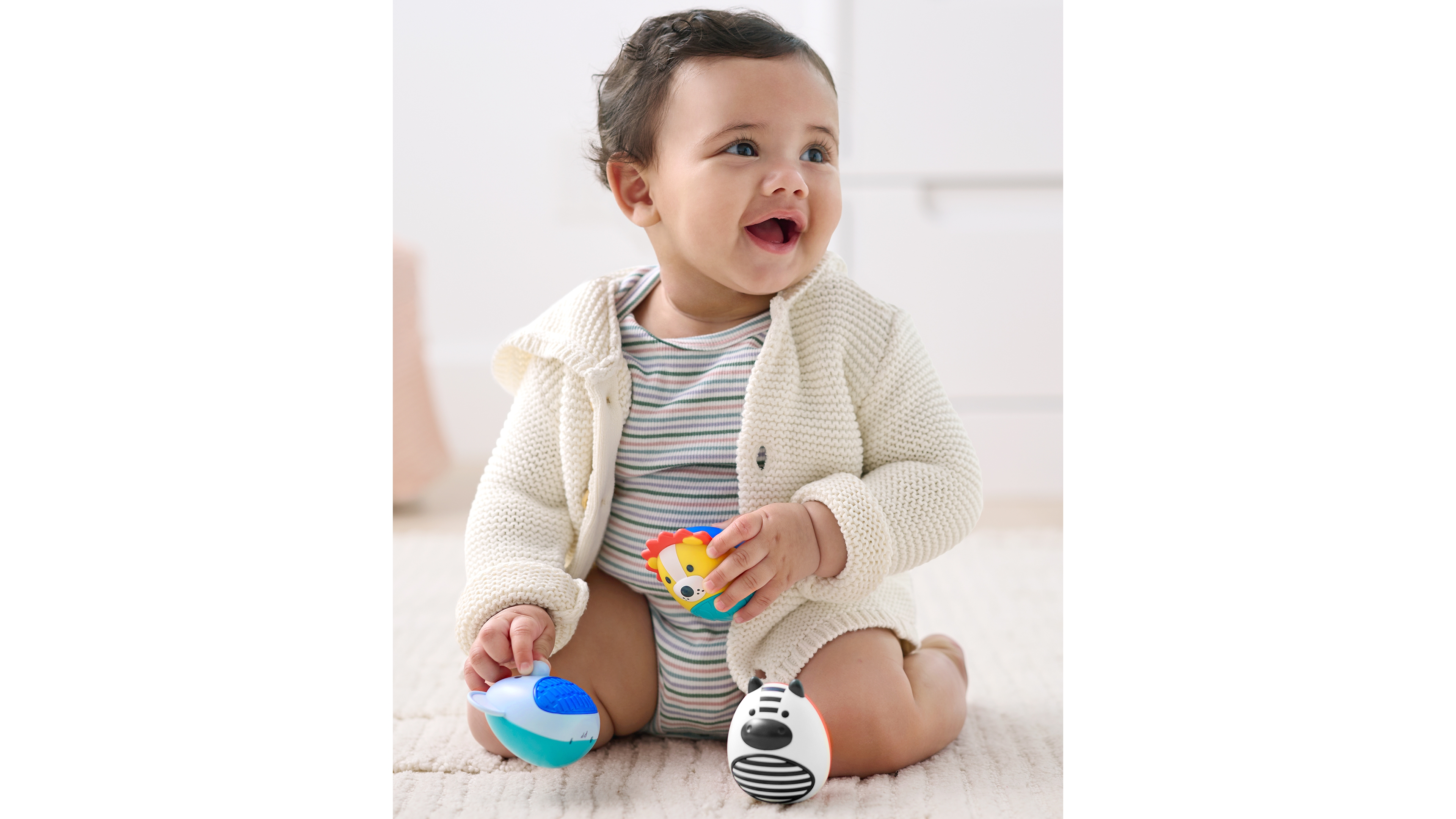 Jungle Beats Baby Egg Shaker Set