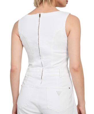 Women's Sunni Sleeveless Denim Romper